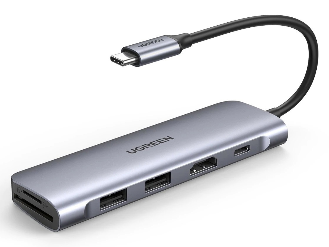 6-in-1 USB C PD Adapter with 4K HDMI 70411 �̐��i�摜