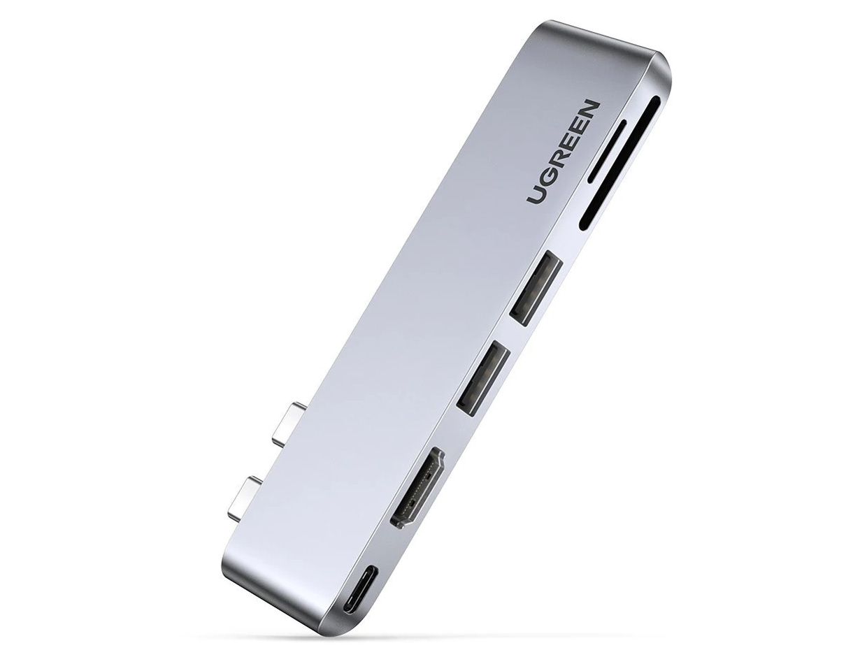 6-in-2 USB C Hub for MacBook Pro 80856 �̐��i�摜