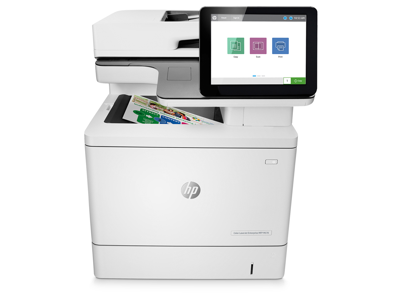 LaserJet Enterprise Color MFP M578dn 7ZU85A#ABJ �̐��i�摜