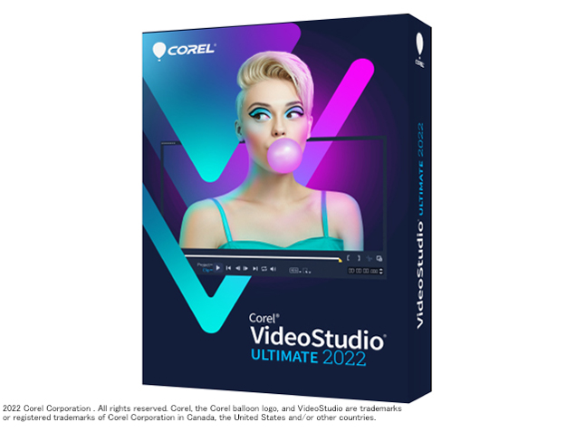 VideoStudio Ultimate 2022 �̐��i�摜
