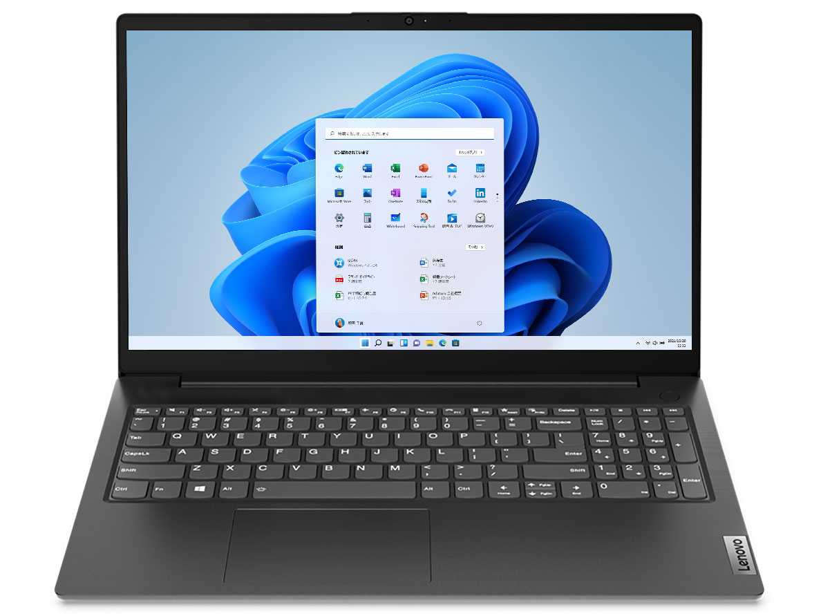 Lenovo V15 Gen 2 AMD Ryzen 5 5500U�E8GB�������[�E256GB SSD�E15.6�^�t��HD�t������ 82KD00CLJP