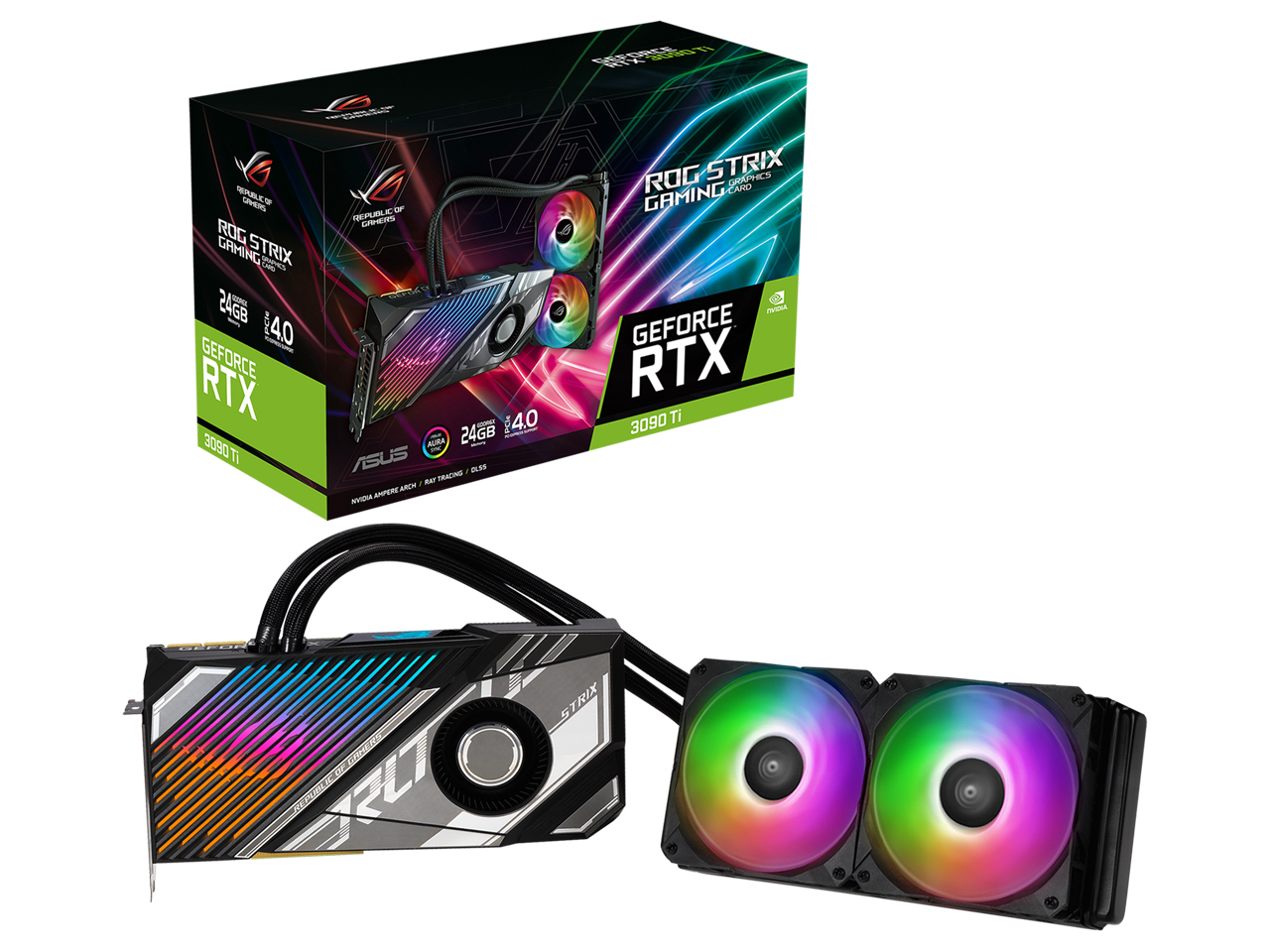 ROG-STRIX-LC-RTX3090TI-O24G-GAMING [PCIExp 24GB] �̐��i�摜