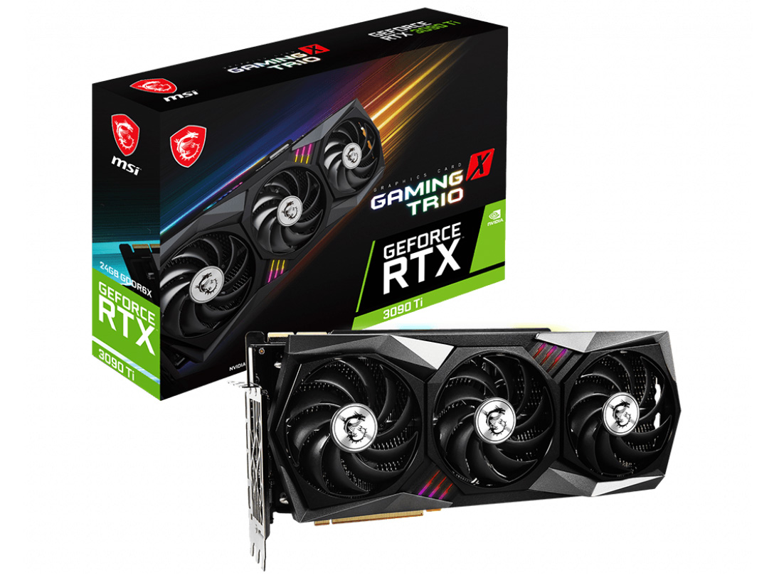 GeForce RTX 3090 Ti GAMING X TRIO 24G [PCIExp 24GB] �̐��i�摜
