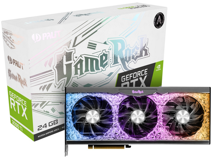NED309T019SB-1022G (GeForce RTX 3090 Ti GameRock 24GB) [PCIExp 24GB] �h�X�p��Web���胂�f�� �̐��i�摜