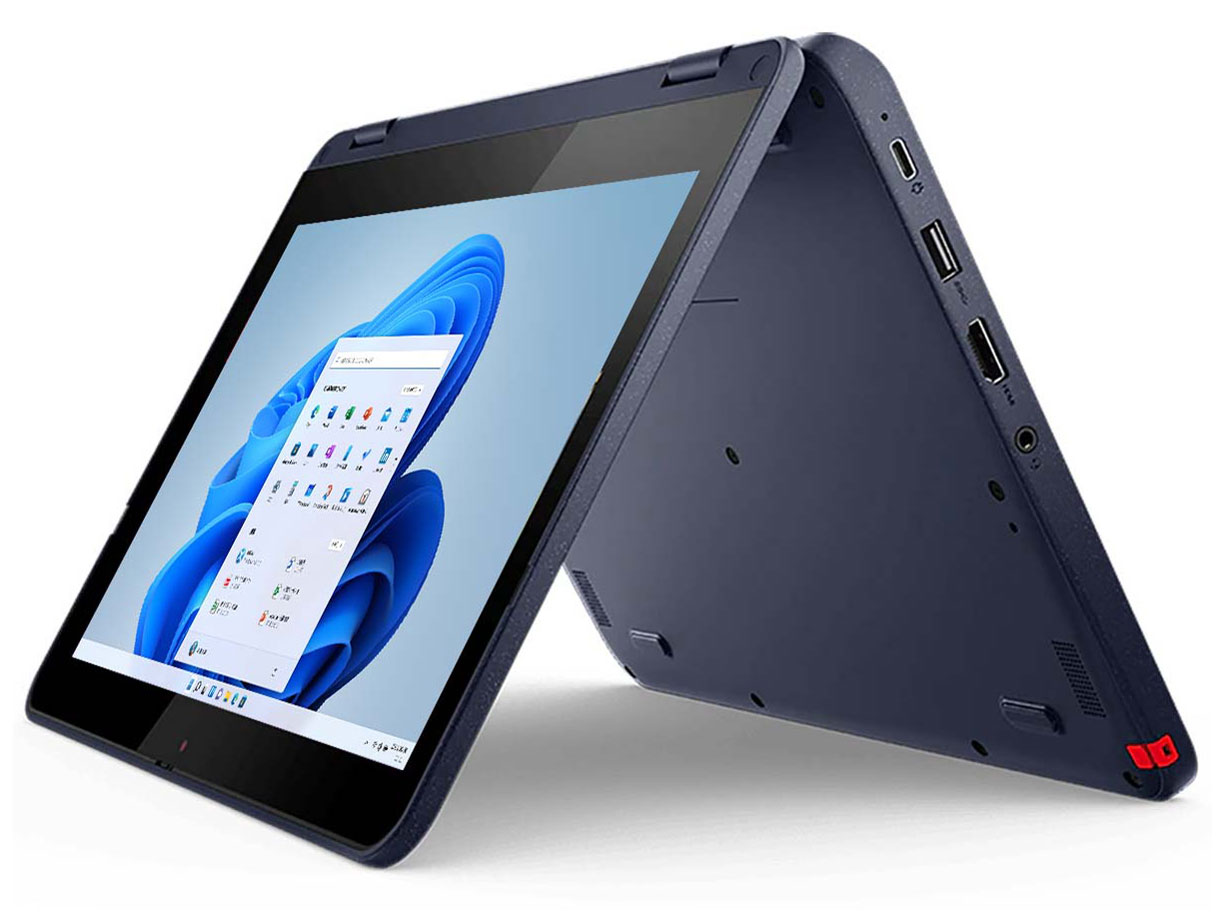 Lenovo 300w Gen 3 AMD 3015e�E8GB�������[�E256GB SSD�E11.6�^HD�t������ �}���`�^�b�`�Ή� 82J1001JJP