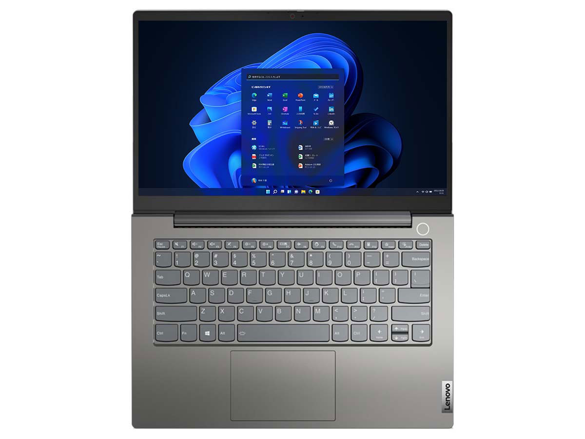 ThinkBook 14 Gen 3 Windows 11 Pro�EAMD Ryzen 5 5500U�E8GB�������[�E256GB SSD�E14�^�t��HD�t������ 21A200LBJP