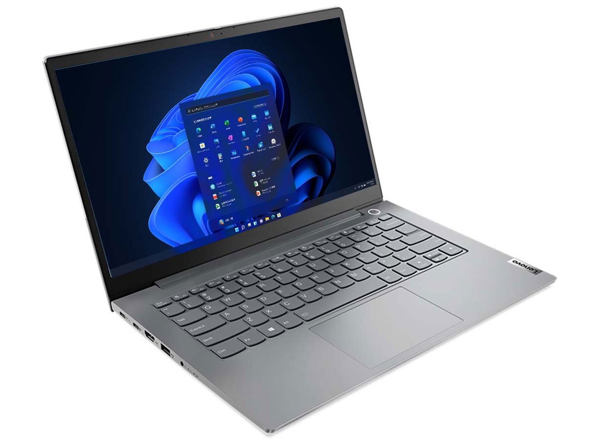 ThinkBook 14 Gen 3 Windows 11 Pro�EAMD Ryzen 5 5500U�E8GB�������[�E256GB SSD�E14�^�t��HD�t������ 21A200LBJP