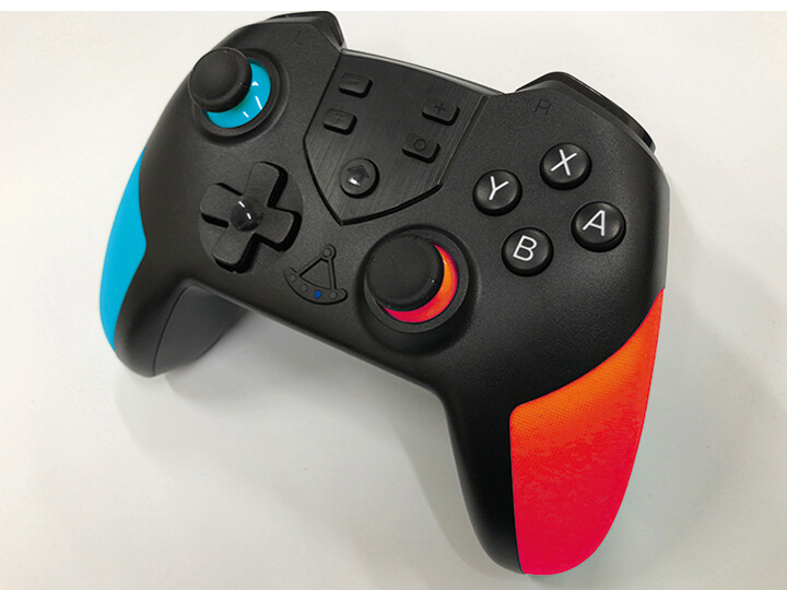 Switch�p ���C�����X�A�˃R���g���[���[ �}�N���@�\�t�� RL-SW5077 [���b�h&�u���[] �̐��i�摜