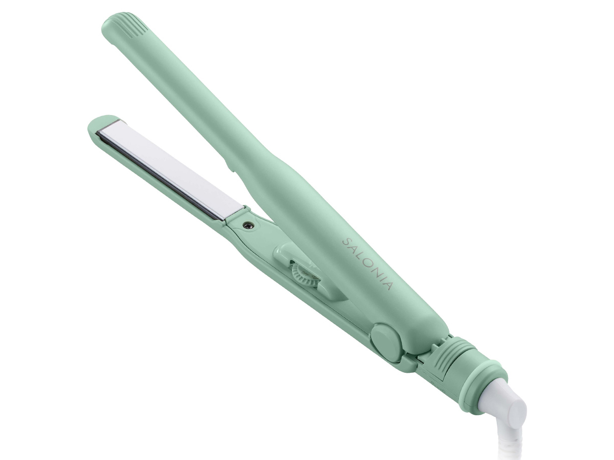 SALONIA �X�g���[�g�w�A�A�C���� 15mm SL-004SCG [�`�����O���[��] �̐��i�摜