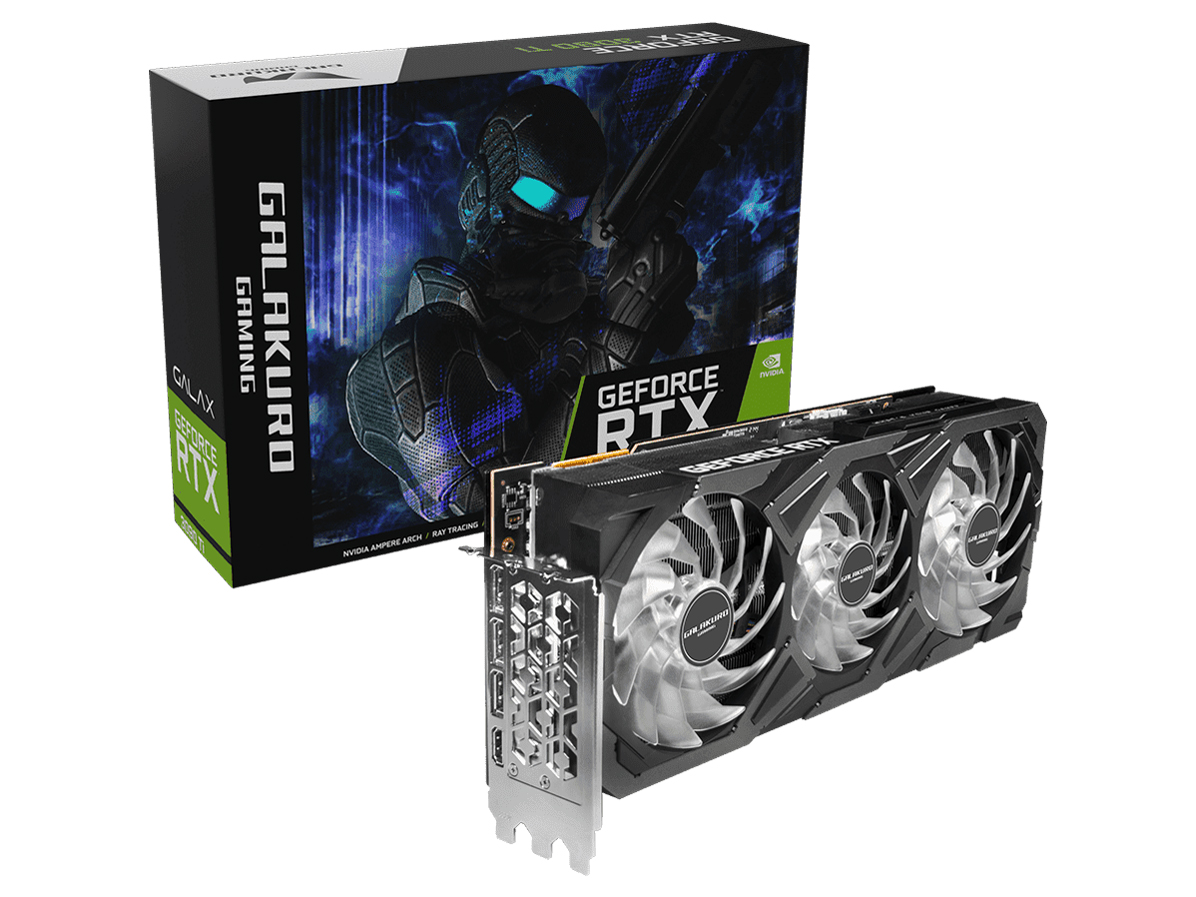GALAKURO GAMING GG-RTX3090Ti-E24GB/TP [PCIExp 24GB] �̐��i�摜