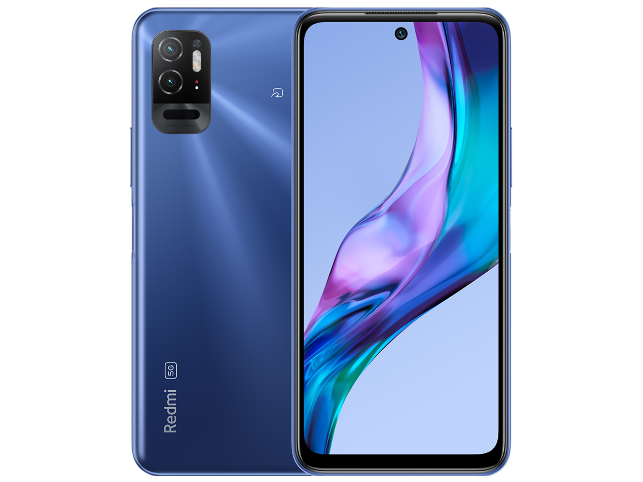 Redmi Note 10T SIM�t���[ [�i�C�g�^�C���u���[] �̐��i�摜