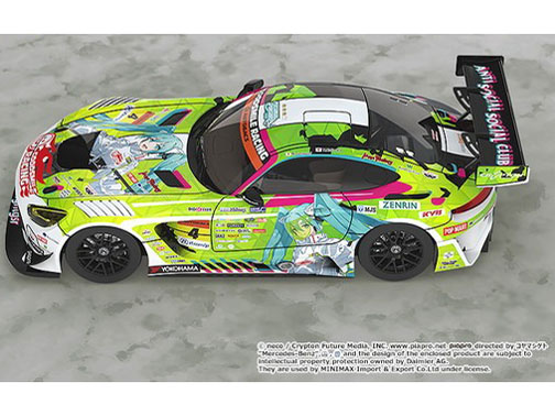 �����~�N GT�v���W�F�N�g 1/18 �O�b�h�X�}�C�� �����~�N AMG 2022 �J����Ver.