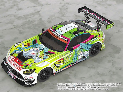 �����~�N GT�v���W�F�N�g 1/18 �O�b�h�X�}�C�� �����~�N AMG 2022 �J����Ver. �̐��i�摜