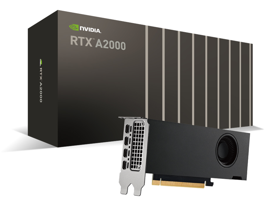 NVIDIA RTX A2000 12GB ENQRA2000-12GER [PCIExp 12GB] �̐��i�摜