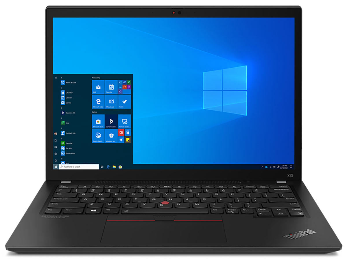 ThinkPad X13 Gen 2 Windows 10 Pro�EAMD Ryzen 7 PRO 5850U�E16GB�������[�E512GB SSD�E13.3�^WUXGA�t������ 20XJ002UJP �̐��i�摜