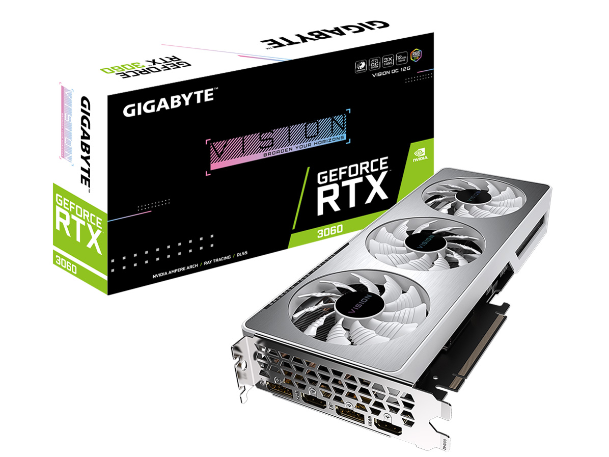 GV-N3060VISION OC-12GD Rev2.0 [PCIExp 12GB] �̐��i�摜