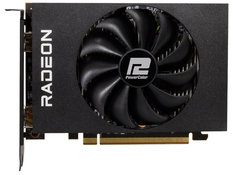 PowerColor AMD Radeon RX 6400 ITX 4GB GDDR6 AXRX 6400 4GBD6-DH [PCIExp 4GB]