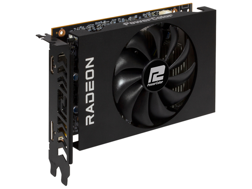 PowerColor AMD Radeon RX 6400 ITX 4GB GDDR6 AXRX 6400 4GBD6-DH [PCIExp 4GB]