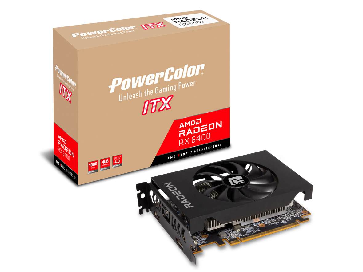 チップ種類(AMD):Radeon RX 6400のグラフィックボード・ビデオ チップ種類(AMD):Radeon RX 6400のグラフィックボード・ビデオ