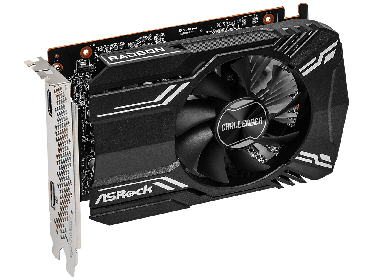 Radeon RX 6400 Challenger ITX 4GB [PCIExp 4GB]