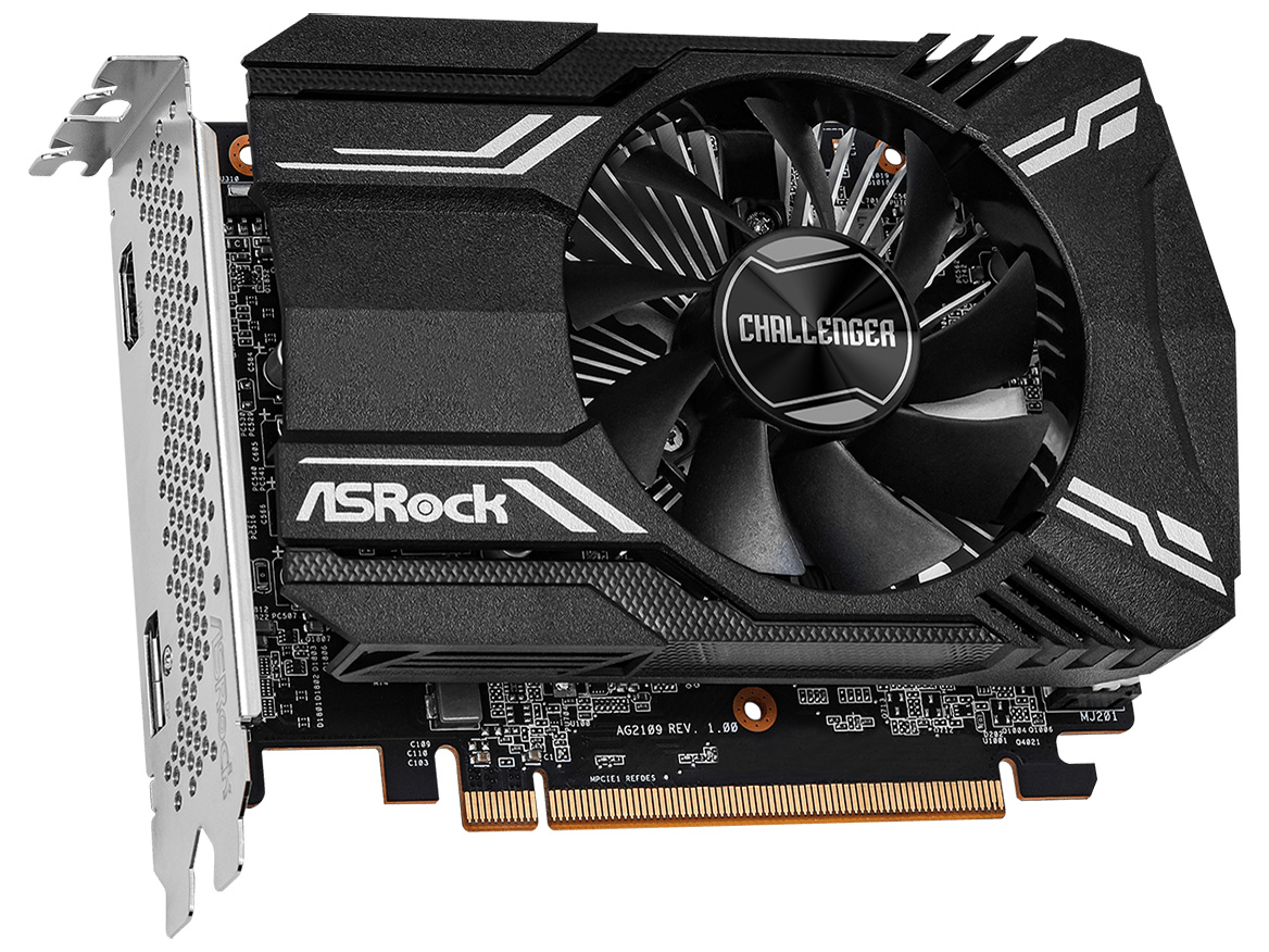 Radeon RX 6400 Challenger ITX 4GB [PCIExp 4GB]