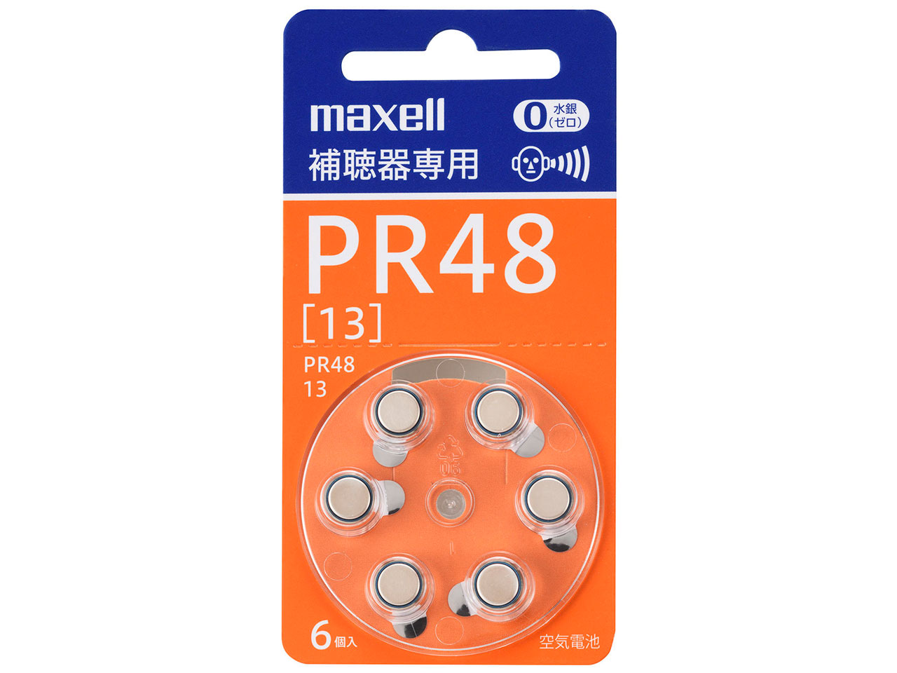 ��C�����d�r 6�p�b�N PR48 A 6BS �̐��i�摜