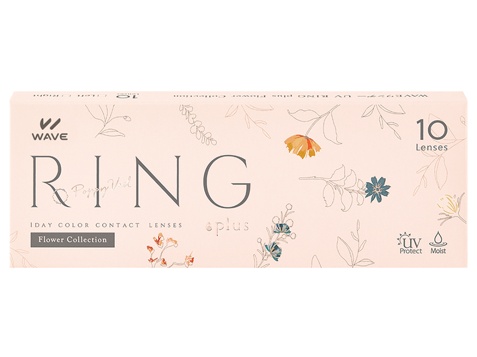 WAVE�����f�[ UV RING plus �t�����[�R���N�V���� [�|�s�[�x�[�� 10������ ×2��]