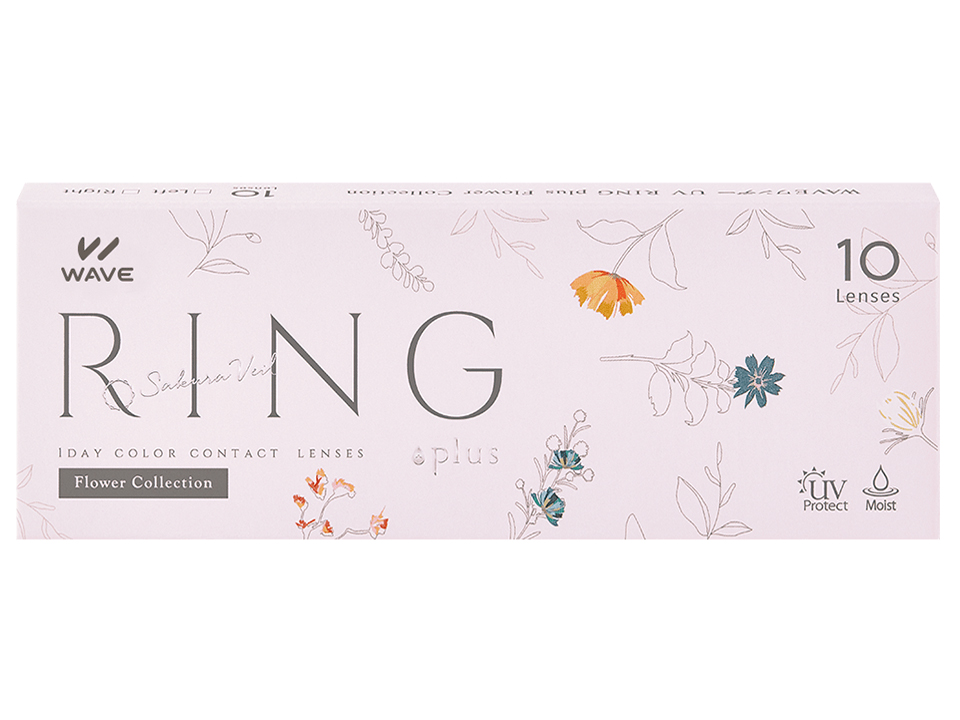 WAVE�����f�[ UV RING plus �t�����[�R���N�V���� [�T�N���x�[�� 10������ ×6��]