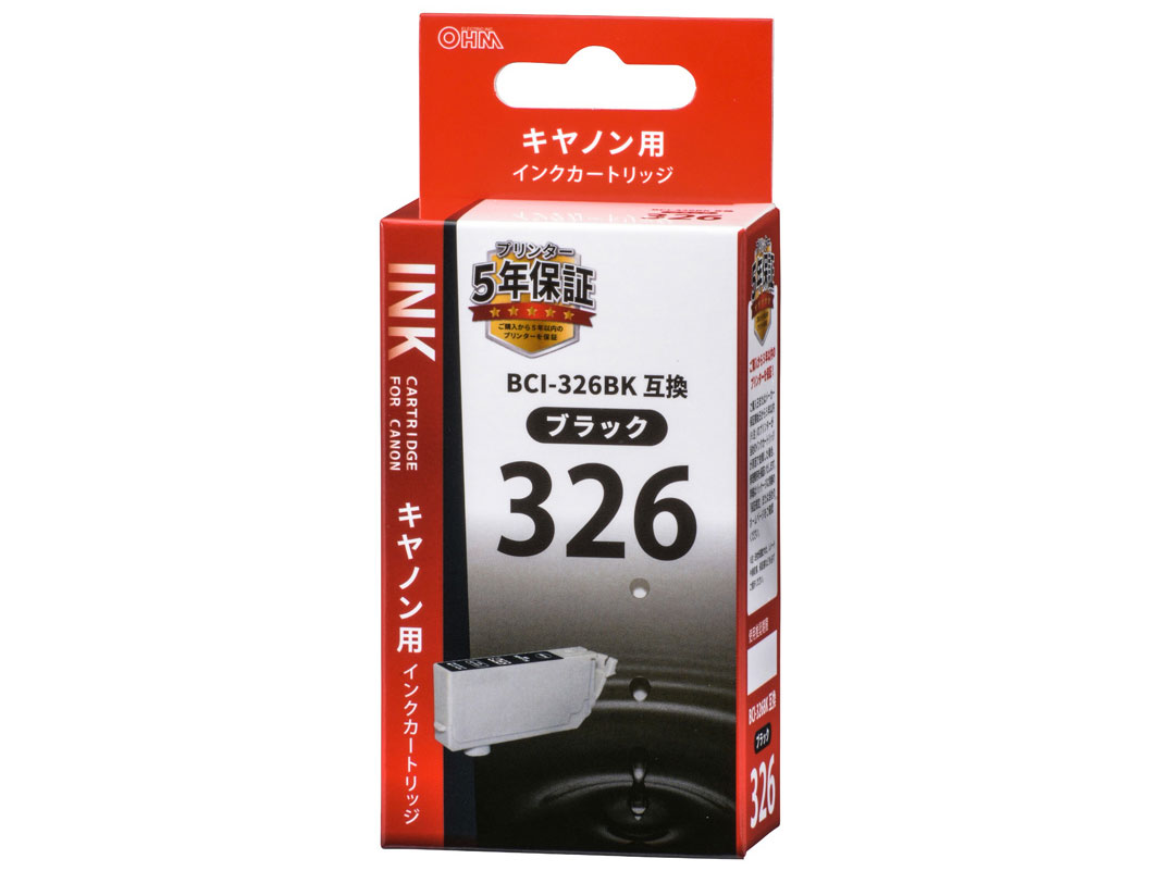 INK-C326B-BK [�L���m���p BCI-326BK �u���b�N] �̐��i�摜