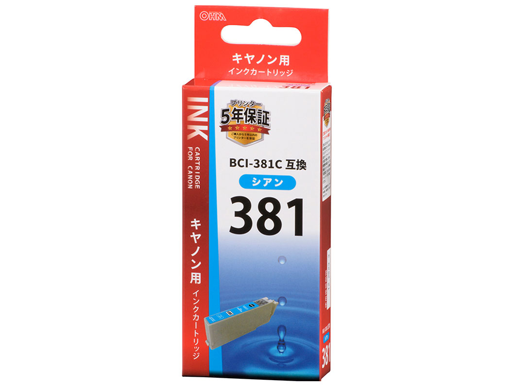 INK-C381B-C [�L���m���p BCI-381C �V�A��] �̐��i�摜
