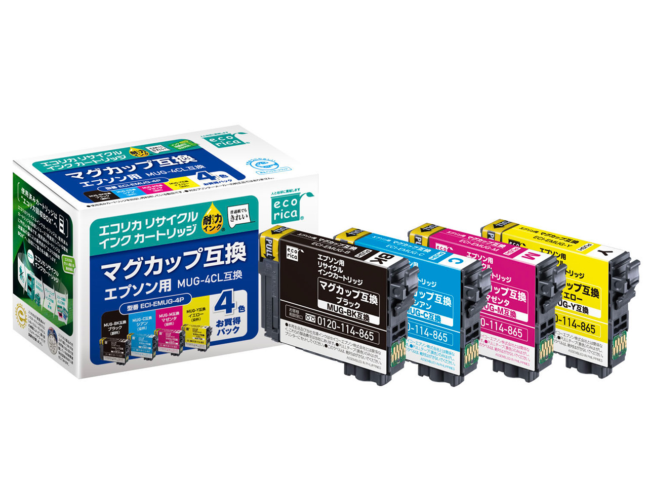 ECI-EMUG-4P [�G�v�\���p MUG-4CL 4�F�p�b�N]