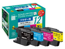 ECI-BR124P/BOX [�u���U�[�p LC12-4PK 4�F�p�b�N]