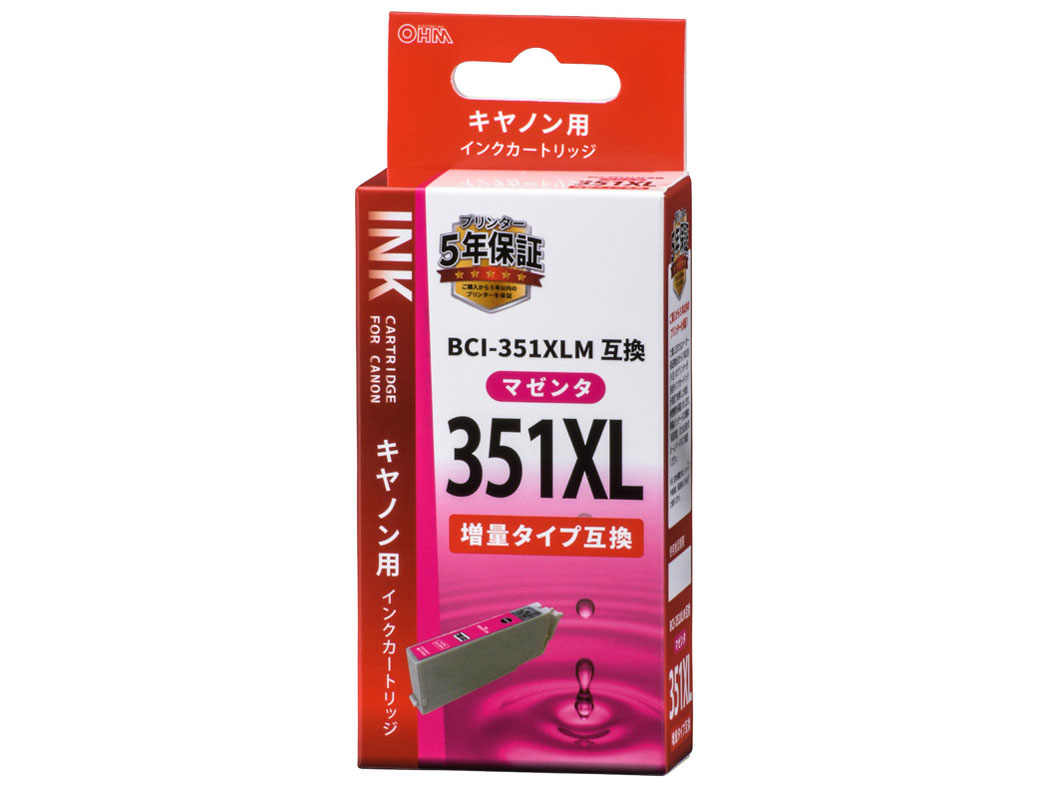 INK-C351XLB-M [�L���m���p BCI-351XLM �}�[���^] �̐��i�摜