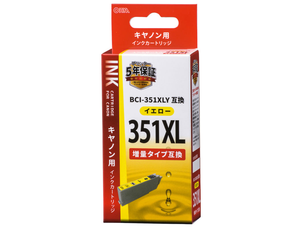 INK-C351XLB-Y [�L���m���p BCI-351XLY �C�G���[] �̐��i�摜