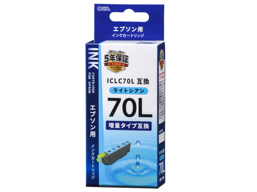 INK-E70LB-LC [�G�v�\���p ICLC70L ���C�g�V�A��] �̐��i�摜