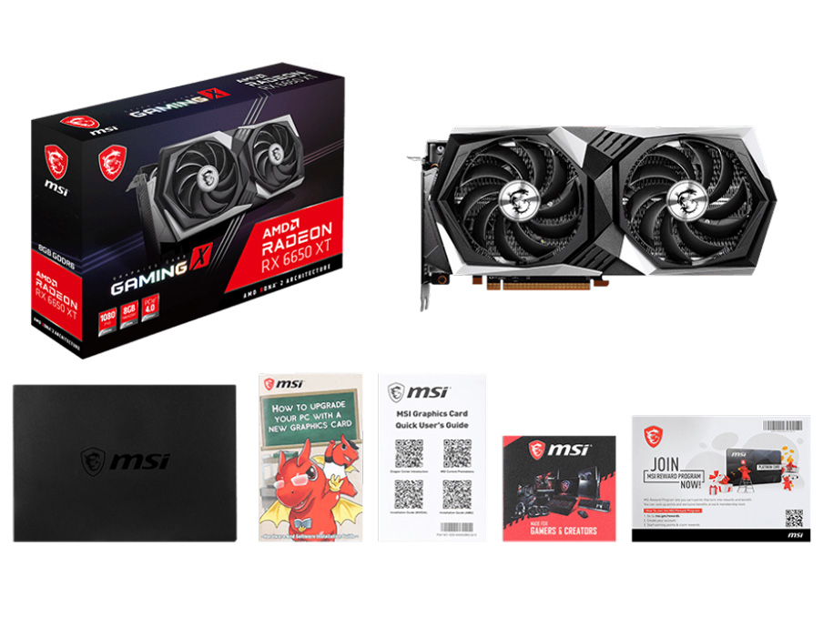 Radeon RX 6650 XT GAMING X 8G [PCIExp 8GB]