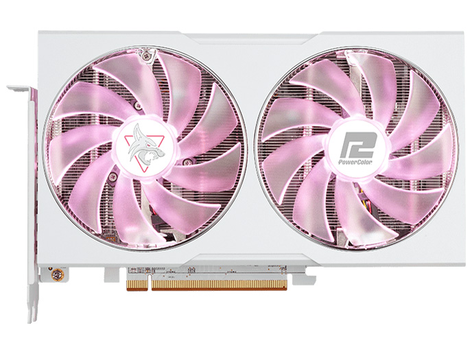 PowerColor Hellhound Sakura AMD Radeon RX 6650 XT 8GB GDDR6 AXRX 6650XT 8GBD6-3DHLV3/OC [PCIExp 8GB]