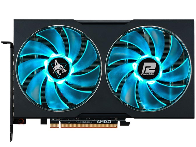 PowerColor Hellhound AMD Radeon RX 6650 XT 8GB GDDR6 AXRX 6650XT 8GBD6-3DHL/OC [PCIExp 8GB]