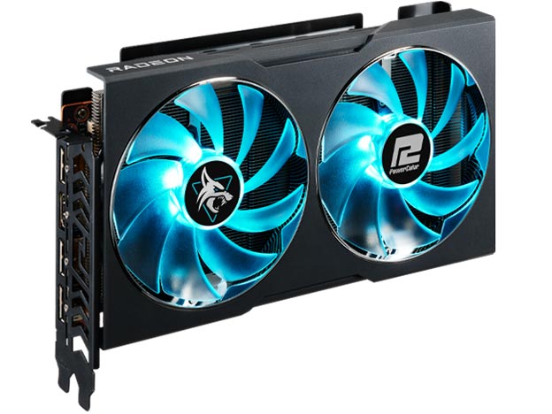 PowerColor Hellhound AMD Radeon RX 6650 XT 8GB GDDR6 AXRX 6650XT 8GBD6-3DHL/OC [PCIExp 8GB]