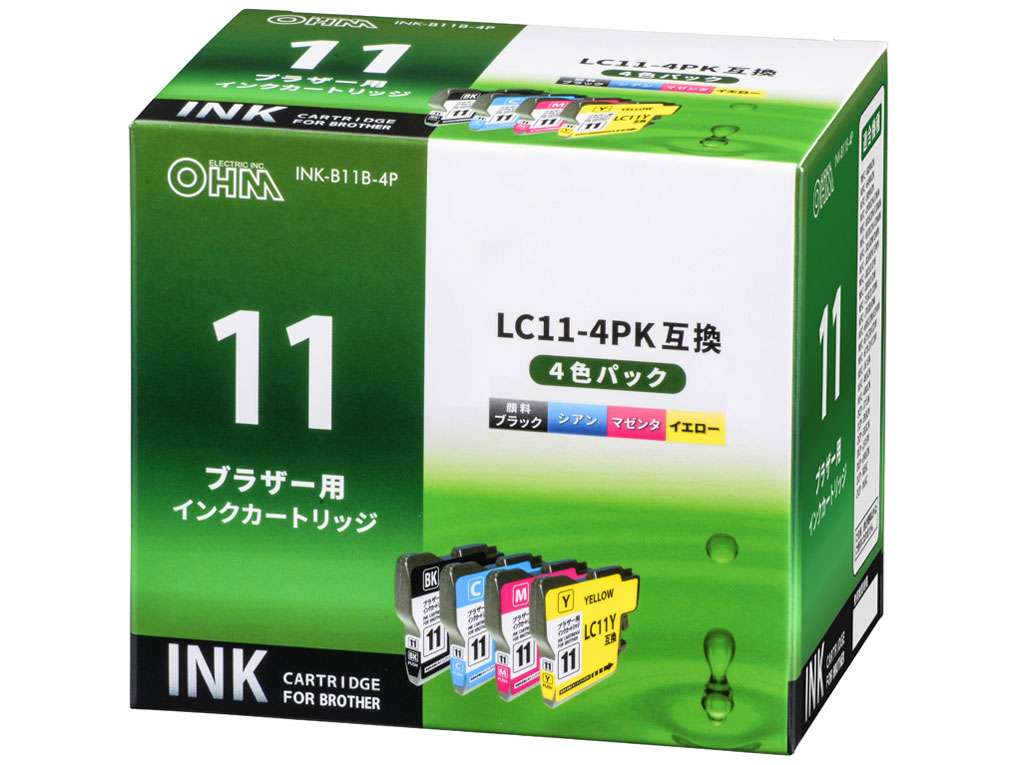 INK-B11B-4P [�u���U�[�p LC11-4PK 4�F�p�b�N] �̐��i�摜