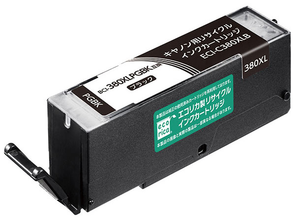 ECI-C380XLB [�L���m���p BCI-380XLPGBK �u���b�N] �̐��i�摜