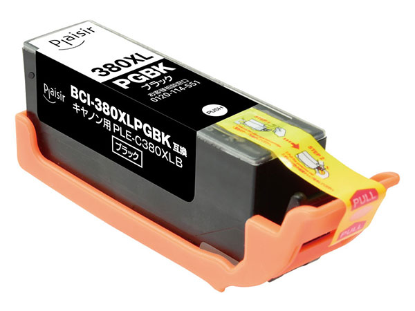 PLE-C380XLB [�L���m���p BCI-380XLPGBK �u���b�N] �̐��i�摜