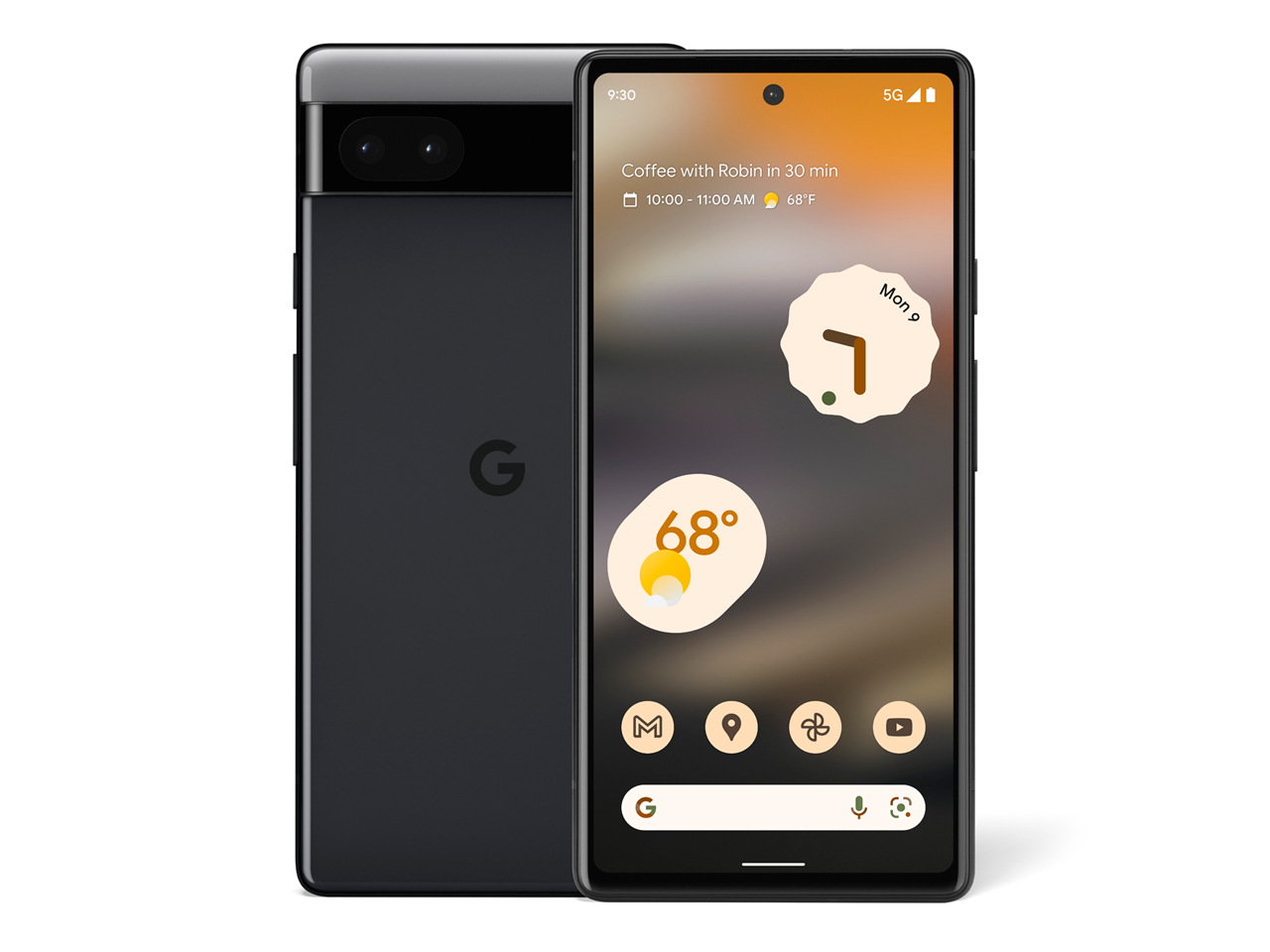Google Pixel 6a SIM�t���[ [Charcoal] �̐��i�摜