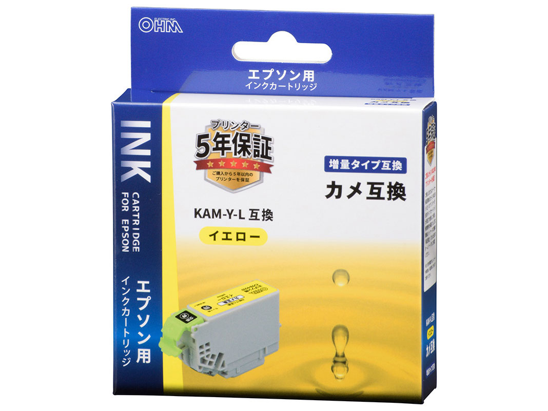 INK-EKAMXL-Y [�G�v�\���p KAM-Y-L �C�G���[] �̐��i�摜