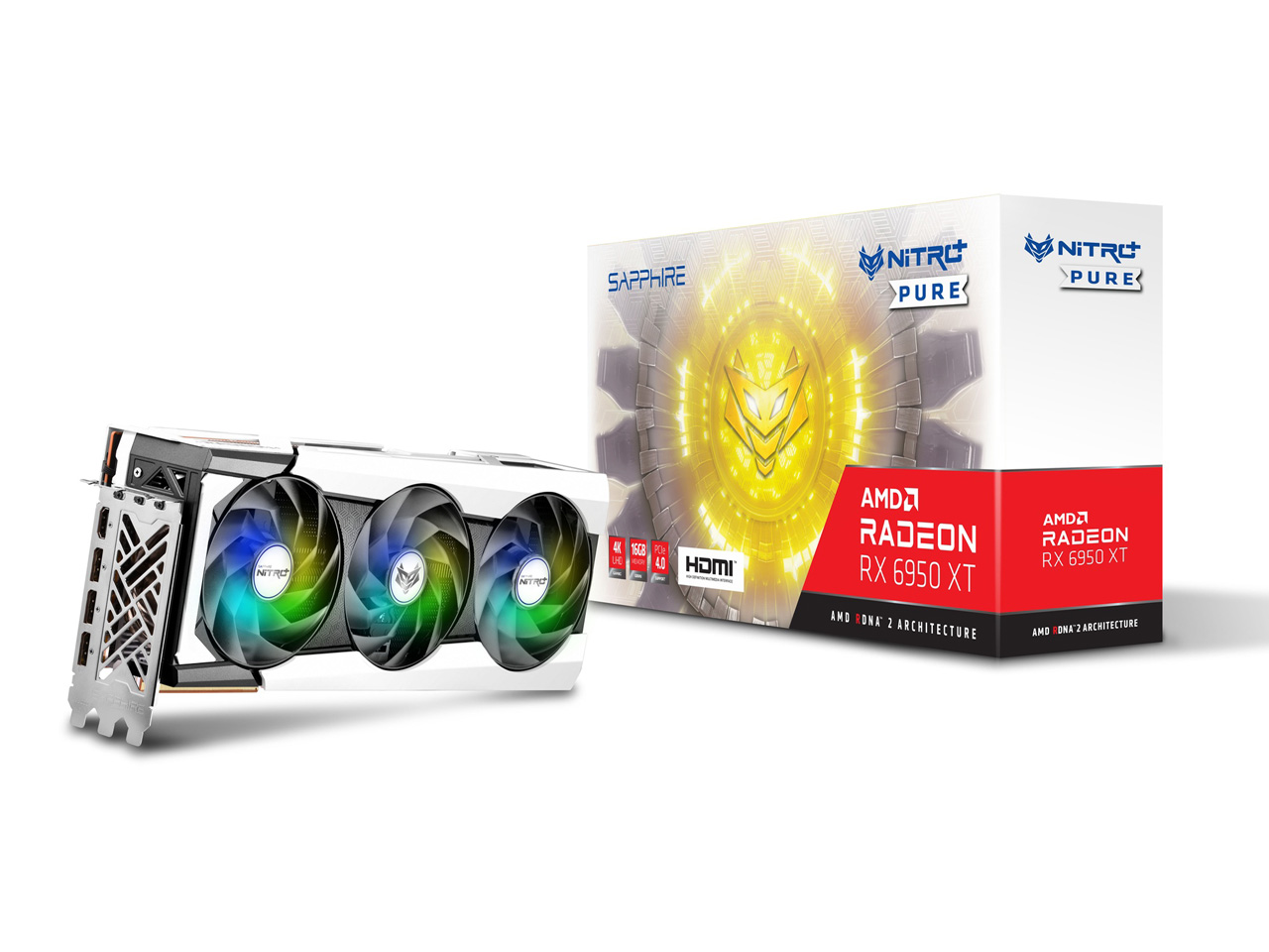 SAPPHIRE NITRO+ Radeon RX 6950 XT PURE GAMING OC 16GB GDDR6 [PCIExp 16GB] �̐��i�摜