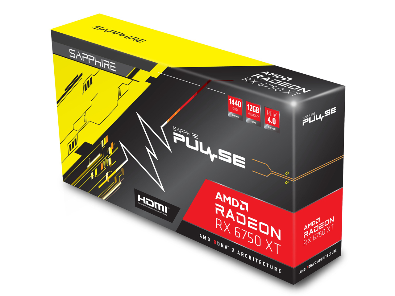 SAPPHIRE PULSE Radeon RX 6750 XT GAMING OC 12GB GDDR6 [PCIExp 12GB]