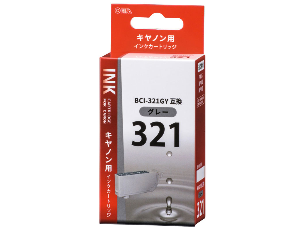 INK-C321B-GY [�L���m���p BCI-321GY �O���[] �̐��i�摜