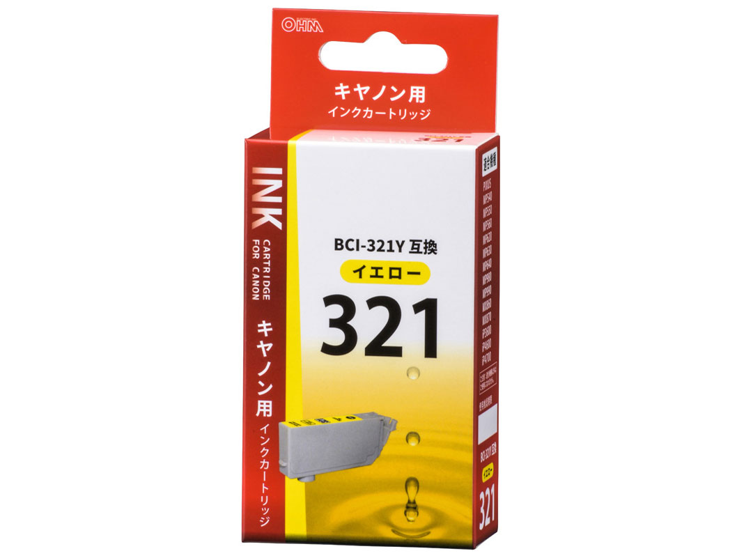 INK-C321B-Y [�L���m���p BCI-321Y �C�G���[] �̐��i�摜