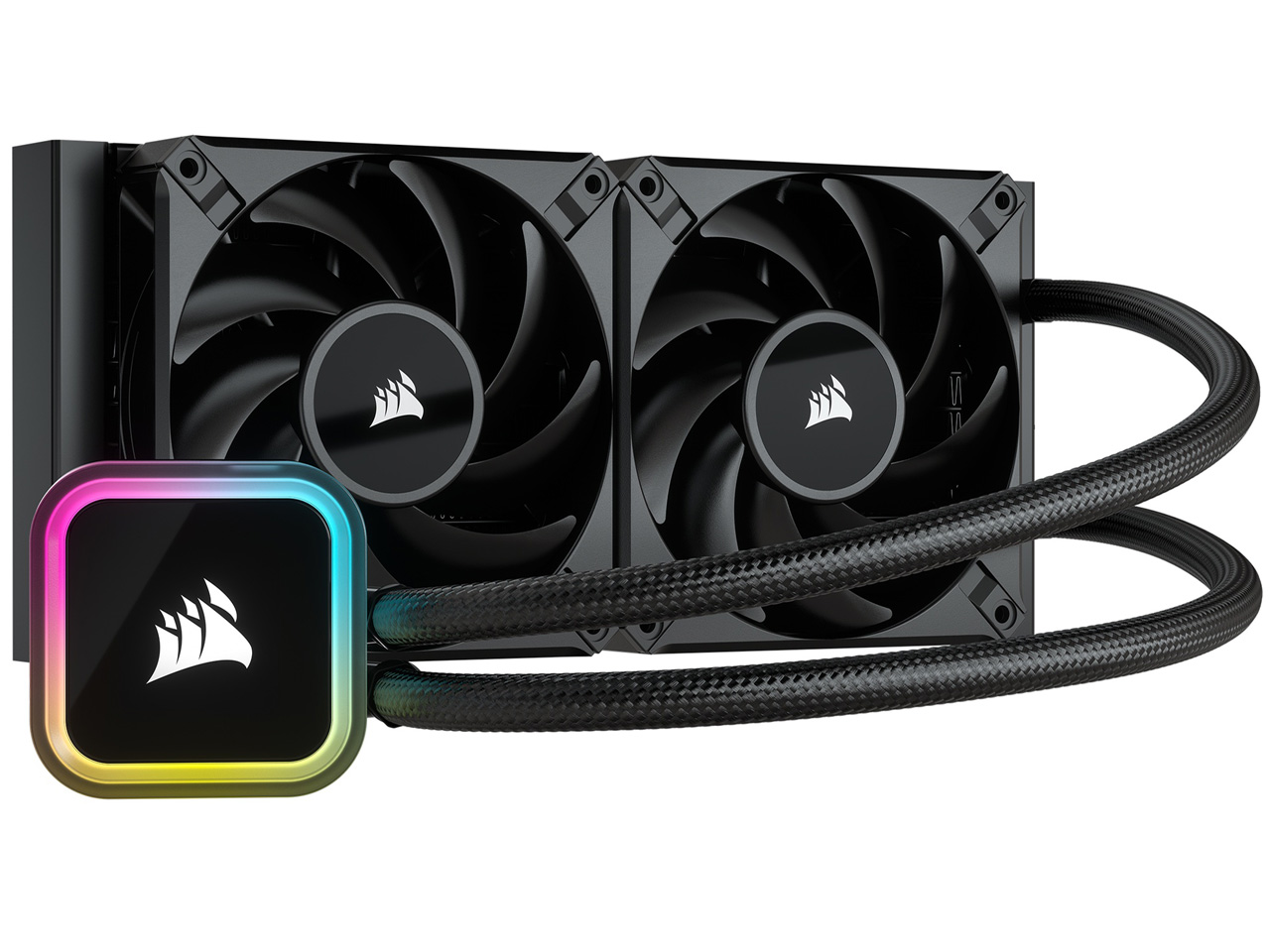 iCUE H100i RGB ELITE CW-9060058-WW �̐��i�摜