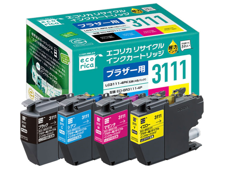 ECI-BR3111-4P [�u���U�[�p LC3111-4PK 4�F�p�b�N]